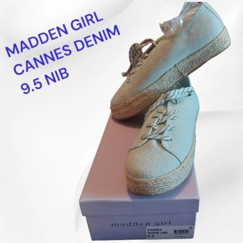 Madden Girl Fashion Sneakers Size 9.5 NIB